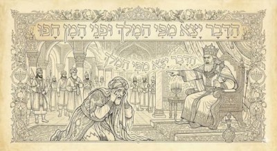 מן השמים כיסו את פני המן