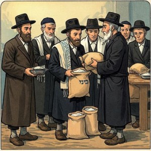 התרחקות מליהנות מקופה של צדקה