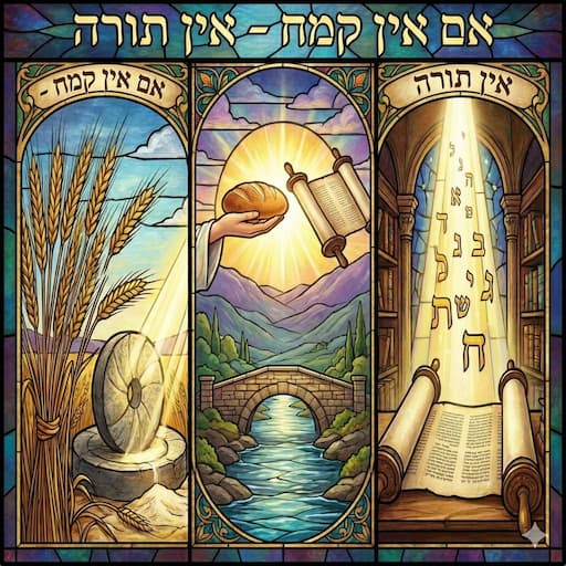  אם אין קמח - אין תורה