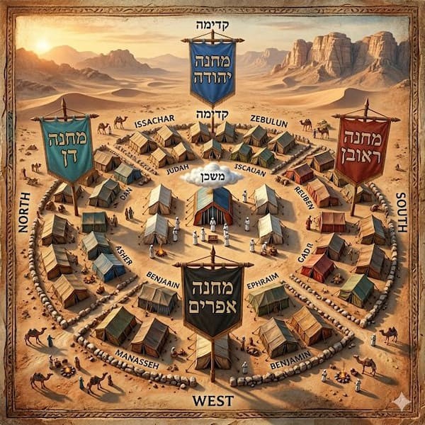  מַטֶּה אֶחָד לְרֹאשׁ בֵּית אֲבוֹתָם - הכוח המאחד של הדגלים