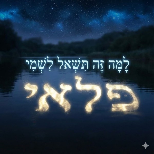  למה זה תשאל לשמי - אני שליח על עניני שֵם