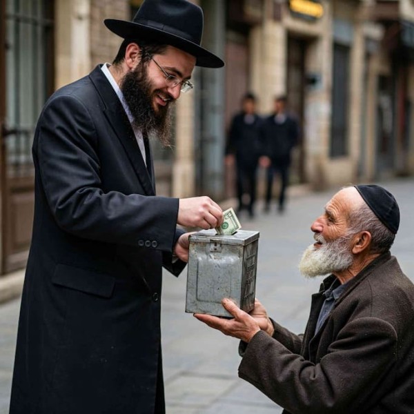 מליצת אב"ד בילגורייא בדרשת שבת הגדול על 'צדקה'
